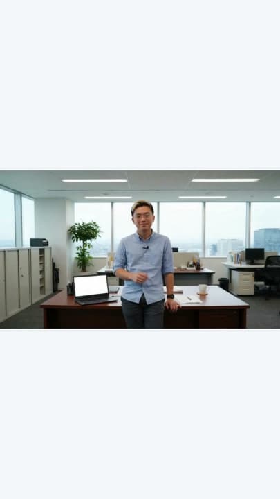 Real AI avatar sample ad video